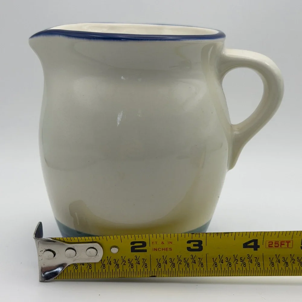 Pfaltzgraff Northwinds Creamer Pitcher Farmhouse Cottage Stoneware‎ USA 4.5